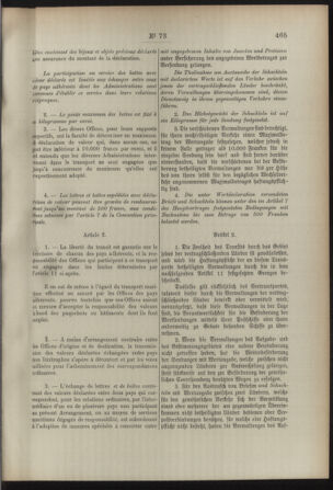 Post- und Telegraphen-Verordnungsblatt für das Verwaltungsgebiet des K.-K. Handelsministeriums 18920712 Seite: 111