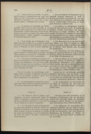 Post- und Telegraphen-Verordnungsblatt für das Verwaltungsgebiet des K.-K. Handelsministeriums 18920712 Seite: 116