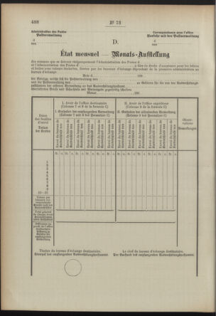 Post- und Telegraphen-Verordnungsblatt für das Verwaltungsgebiet des K.-K. Handelsministeriums 18920712 Seite: 134