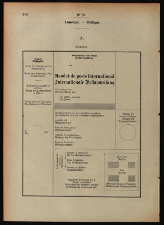 Post- und Telegraphen-Verordnungsblatt für das Verwaltungsgebiet des K.-K. Handelsministeriums 18920712 Seite: 154