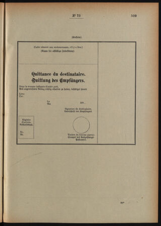 Post- und Telegraphen-Verordnungsblatt für das Verwaltungsgebiet des K.-K. Handelsministeriums 18920712 Seite: 155