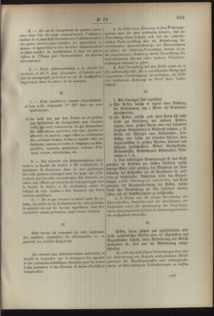 Post- und Telegraphen-Verordnungsblatt für das Verwaltungsgebiet des K.-K. Handelsministeriums 18920712 Seite: 179