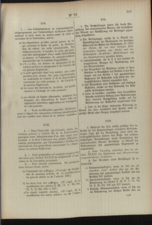 Post- und Telegraphen-Verordnungsblatt für das Verwaltungsgebiet des K.-K. Handelsministeriums 18920712 Seite: 187