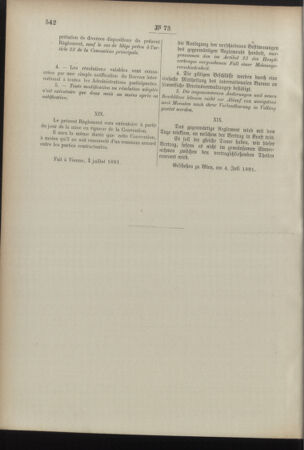 Post- und Telegraphen-Verordnungsblatt für das Verwaltungsgebiet des K.-K. Handelsministeriums 18920712 Seite: 188