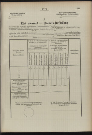 Post- und Telegraphen-Verordnungsblatt für das Verwaltungsgebiet des K.-K. Handelsministeriums 18920712 Seite: 197