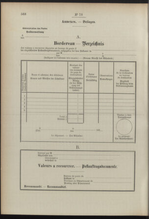 Post- und Telegraphen-Verordnungsblatt für das Verwaltungsgebiet des K.-K. Handelsministeriums 18920712 Seite: 214