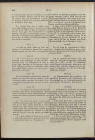 Post- und Telegraphen-Verordnungsblatt für das Verwaltungsgebiet des K.-K. Handelsministeriums 18920712 Seite: 218