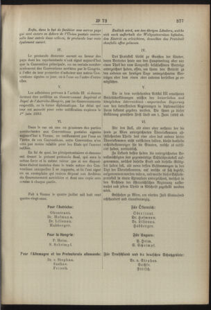 Post- und Telegraphen-Verordnungsblatt für das Verwaltungsgebiet des K.-K. Handelsministeriums 18920712 Seite: 23