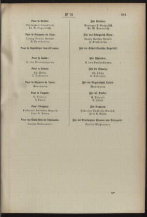 Post- und Telegraphen-Verordnungsblatt für das Verwaltungsgebiet des K.-K. Handelsministeriums 18920712 Seite: 27