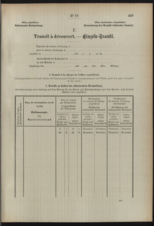 Post- und Telegraphen-Verordnungsblatt für das Verwaltungsgebiet des K.-K. Handelsministeriums 18920712 Seite: 75