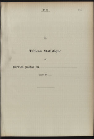 Post- und Telegraphen-Verordnungsblatt für das Verwaltungsgebiet des K.-K. Handelsministeriums 18920712 Seite: 87