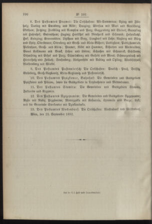 Post- und Telegraphen-Verordnungsblatt für das Verwaltungsgebiet des K.-K. Handelsministeriums 18920929 Seite: 4