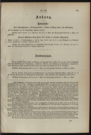 Post- und Telegraphen-Verordnungsblatt für das Verwaltungsgebiet des K.-K. Handelsministeriums 18921123 Seite: 3