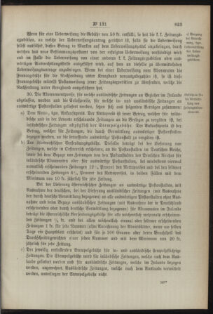 Post- und Telegraphen-Verordnungsblatt für das Verwaltungsgebiet des K.-K. Handelsministeriums 18921210 Seite: 11