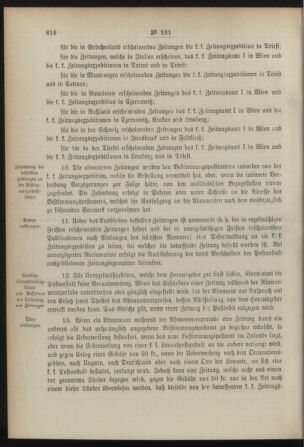 Post- und Telegraphen-Verordnungsblatt für das Verwaltungsgebiet des K.-K. Handelsministeriums 18921210 Seite: 4