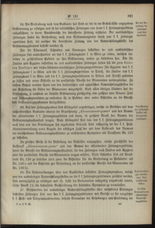 Post- und Telegraphen-Verordnungsblatt für das Verwaltungsgebiet des K.-K. Handelsministeriums 18921210 Seite: 9