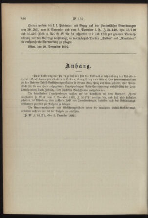 Post- und Telegraphen-Verordnungsblatt für das Verwaltungsgebiet des K.-K. Handelsministeriums 18921213 Seite: 2