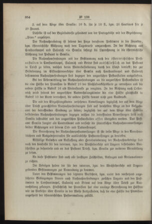 Post- und Telegraphen-Verordnungsblatt für das Verwaltungsgebiet des K.-K. Handelsministeriums 18921228 Seite: 2