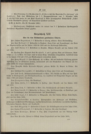 Post- und Telegraphen-Verordnungsblatt für das Verwaltungsgebiet des K.-K. Handelsministeriums 18921231 Seite: 3