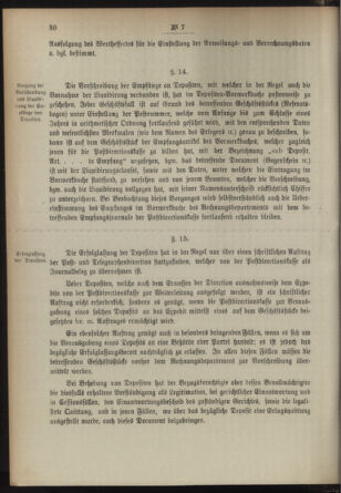 Post- und Telegraphen-Verordnungsblatt für das Verwaltungsgebiet des K.-K. Handelsministeriums 18930114 Seite: 6