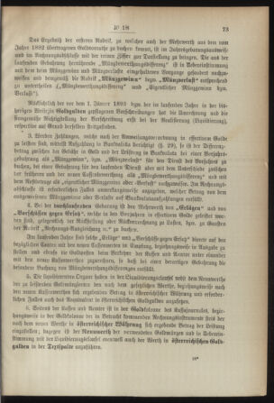 Post- und Telegraphen-Verordnungsblatt für das Verwaltungsgebiet des K.-K. Handelsministeriums 18930216 Seite: 3