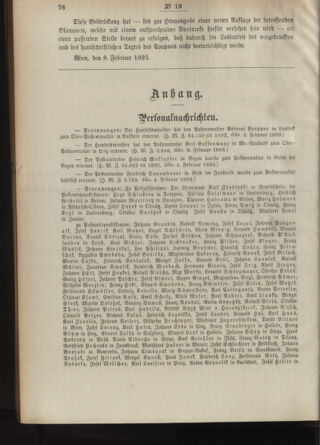 Post- und Telegraphen-Verordnungsblatt für das Verwaltungsgebiet des K.-K. Handelsministeriums 18930217 Seite: 2