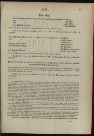 Post- und Telegraphen-Verordnungsblatt für das Verwaltungsgebiet des K.-K. Handelsministeriums 18930228 Seite: 3