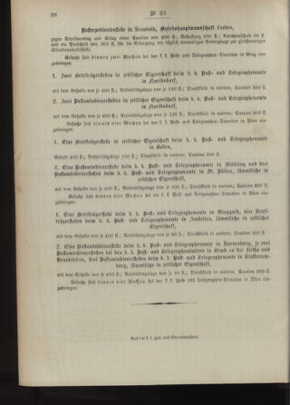 Post- und Telegraphen-Verordnungsblatt für das Verwaltungsgebiet des K.-K. Handelsministeriums 18930228 Seite: 4