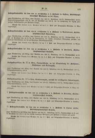 Post- und Telegraphen-Verordnungsblatt für das Verwaltungsgebiet des K.-K. Handelsministeriums 18930314 Seite: 7