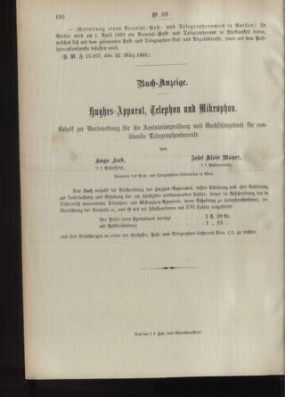 Post- und Telegraphen-Verordnungsblatt für das Verwaltungsgebiet des K.-K. Handelsministeriums 18930401 Seite: 4