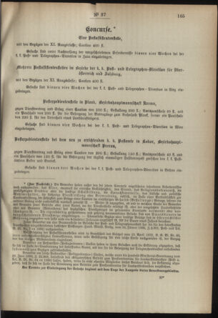 Post- und Telegraphen-Verordnungsblatt für das Verwaltungsgebiet des K.-K. Handelsministeriums 18930408 Seite: 3