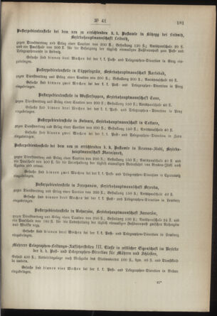 Post- und Telegraphen-Verordnungsblatt für das Verwaltungsgebiet des K.-K. Handelsministeriums 18930417 Seite: 3