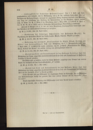 Post- und Telegraphen-Verordnungsblatt für das Verwaltungsgebiet des K.-K. Handelsministeriums 18930509 Seite: 4