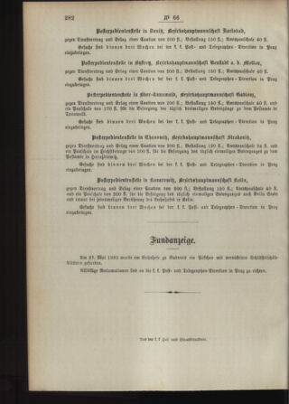 Post- und Telegraphen-Verordnungsblatt für das Verwaltungsgebiet des K.-K. Handelsministeriums 18930626 Seite: 4