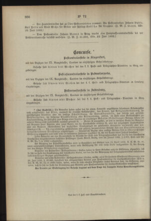 Post- und Telegraphen-Verordnungsblatt für das Verwaltungsgebiet des K.-K. Handelsministeriums 18930706 Seite: 4