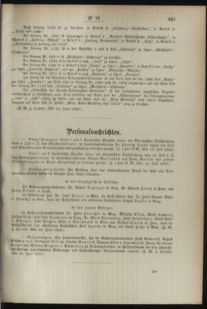 Post- und Telegraphen-Verordnungsblatt für das Verwaltungsgebiet des K.-K. Handelsministeriums 18930721 Seite: 3