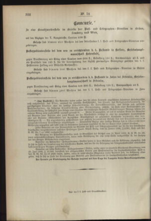 Post- und Telegraphen-Verordnungsblatt für das Verwaltungsgebiet des K.-K. Handelsministeriums 18930721 Seite: 4