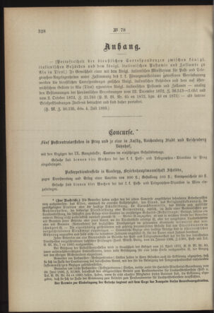 Post- und Telegraphen-Verordnungsblatt für das Verwaltungsgebiet des K.-K. Handelsministeriums 18930724 Seite: 2