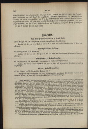 Post- und Telegraphen-Verordnungsblatt für das Verwaltungsgebiet des K.-K. Handelsministeriums 18930803 Seite: 2