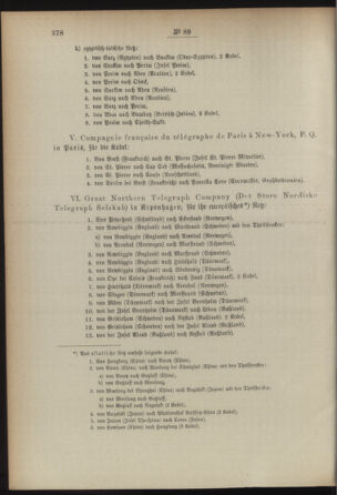 Post- und Telegraphen-Verordnungsblatt für das Verwaltungsgebiet des K.-K. Handelsministeriums 18930815 Seite: 4