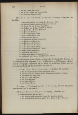 Post- und Telegraphen-Verordnungsblatt für das Verwaltungsgebiet des K.-K. Handelsministeriums 18930815 Seite: 6