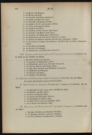 Post- und Telegraphen-Verordnungsblatt für das Verwaltungsgebiet des K.-K. Handelsministeriums 18930815 Seite: 8