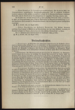 Post- und Telegraphen-Verordnungsblatt für das Verwaltungsgebiet des K.-K. Handelsministeriums 18930828 Seite: 2