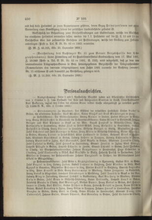 Post- und Telegraphen-Verordnungsblatt für das Verwaltungsgebiet des K.-K. Handelsministeriums 18931005 Seite: 2