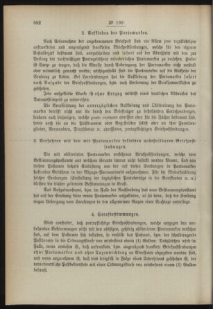 Post- und Telegraphen-Verordnungsblatt für das Verwaltungsgebiet des K.-K. Handelsministeriums 18931204 Seite: 2