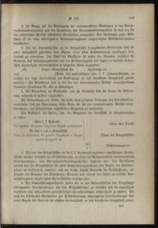 Post- und Telegraphen-Verordnungsblatt für das Verwaltungsgebiet des K.-K. Handelsministeriums 18931214 Seite: 3