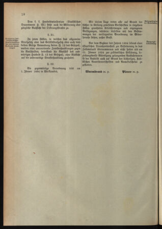 Post- und Telegraphen-Verordnungsblatt für das Verwaltungsgebiet des K.-K. Handelsministeriums 18931224 Seite: 38