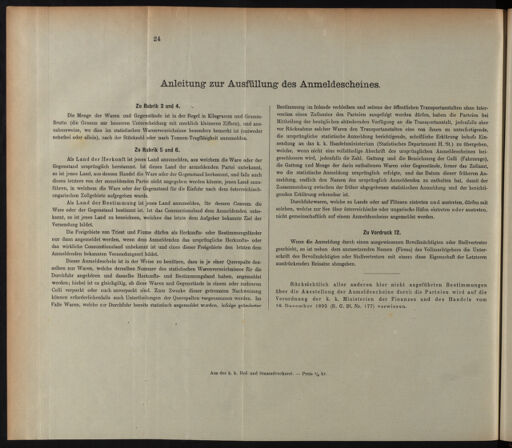 Post- und Telegraphen-Verordnungsblatt für das Verwaltungsgebiet des K.-K. Handelsministeriums 18931224 Seite: 44