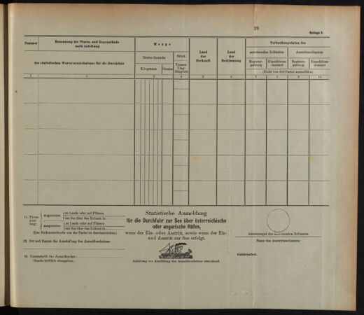 Post- und Telegraphen-Verordnungsblatt für das Verwaltungsgebiet des K.-K. Handelsministeriums 18931224 Seite: 49