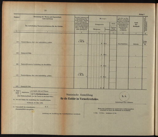 Post- und Telegraphen-Verordnungsblatt für das Verwaltungsgebiet des K.-K. Handelsministeriums 18931224 Seite: 52